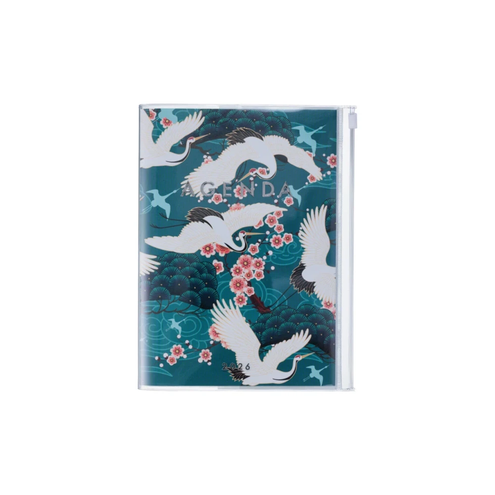 Planer 2026 A5 Japan/ Green Birds Mark's Europe