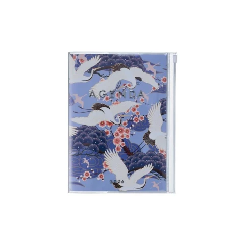 Planer 2026 A5 Japan/ Purple Birds Mark's Europe