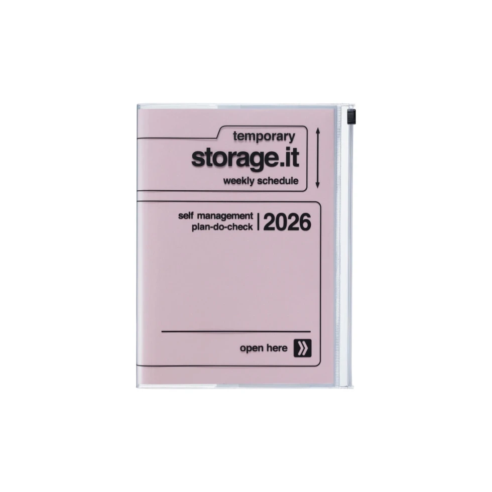 Planer 2026 A5 Storage.it / Pink Mark's Europe