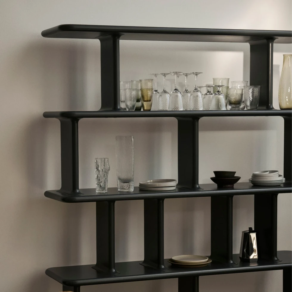 Regał Archivo JH45 Black Grey &Tradition