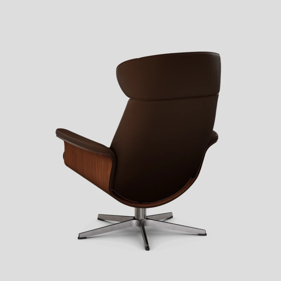 Fotel Timeout obrotowy z pamięcią Jesolo Testa Moro Walnut Conform