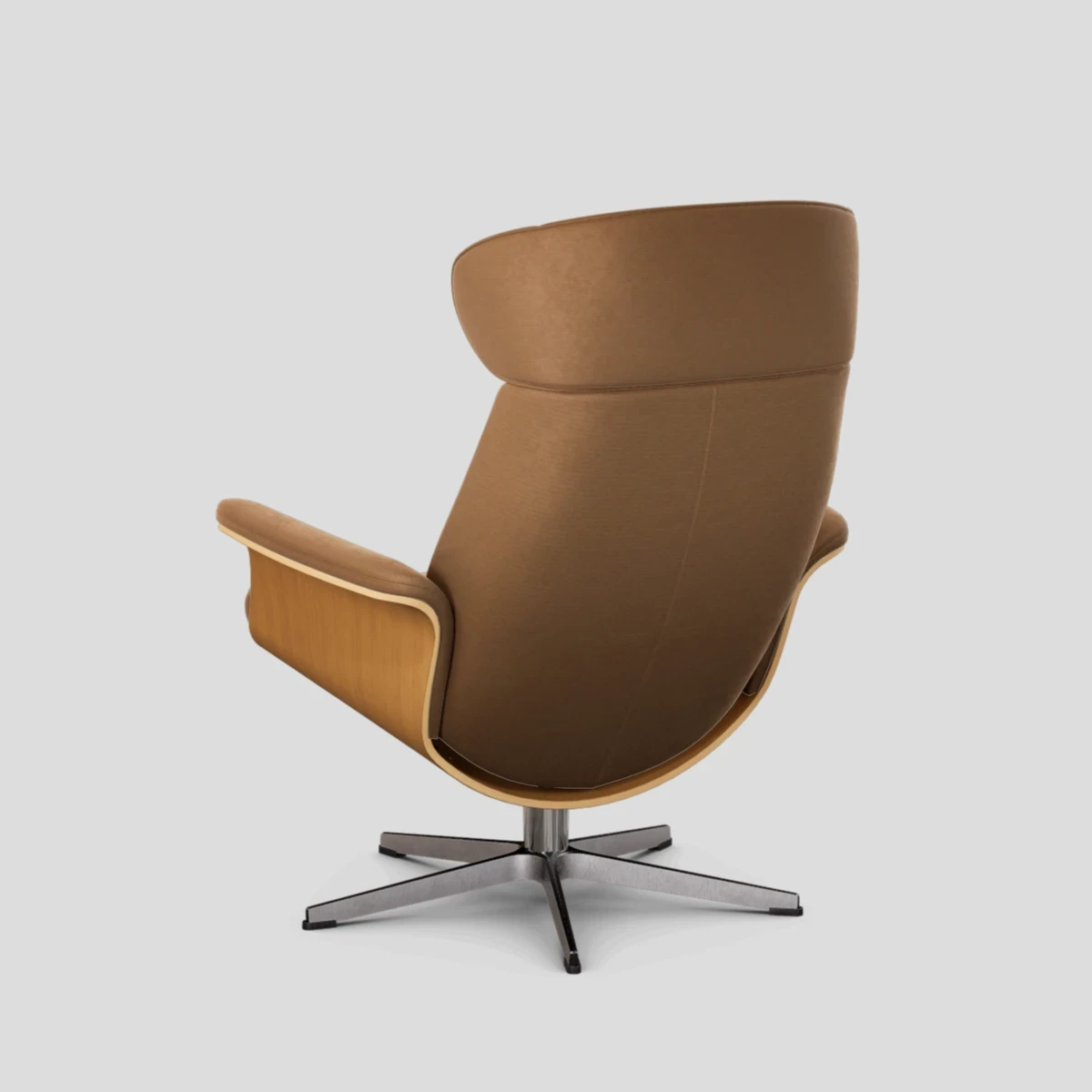Fotel Timeout obrotowy z pamięcią Eros Earth Oak Conform