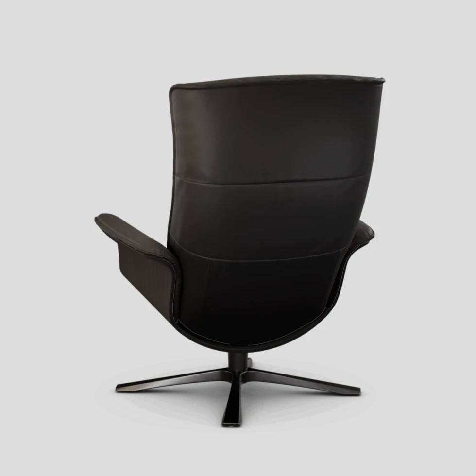 Fotel Prime Quattro obrotowy z pamięcią Fantasy Black Black Oak Conform