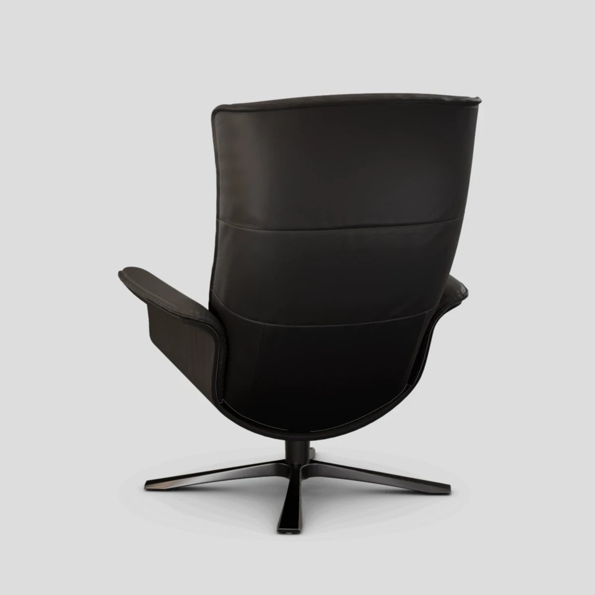 Fotel Prime Quattro obrotowy z pamięcią Fantasy Black Black Oak Conform
