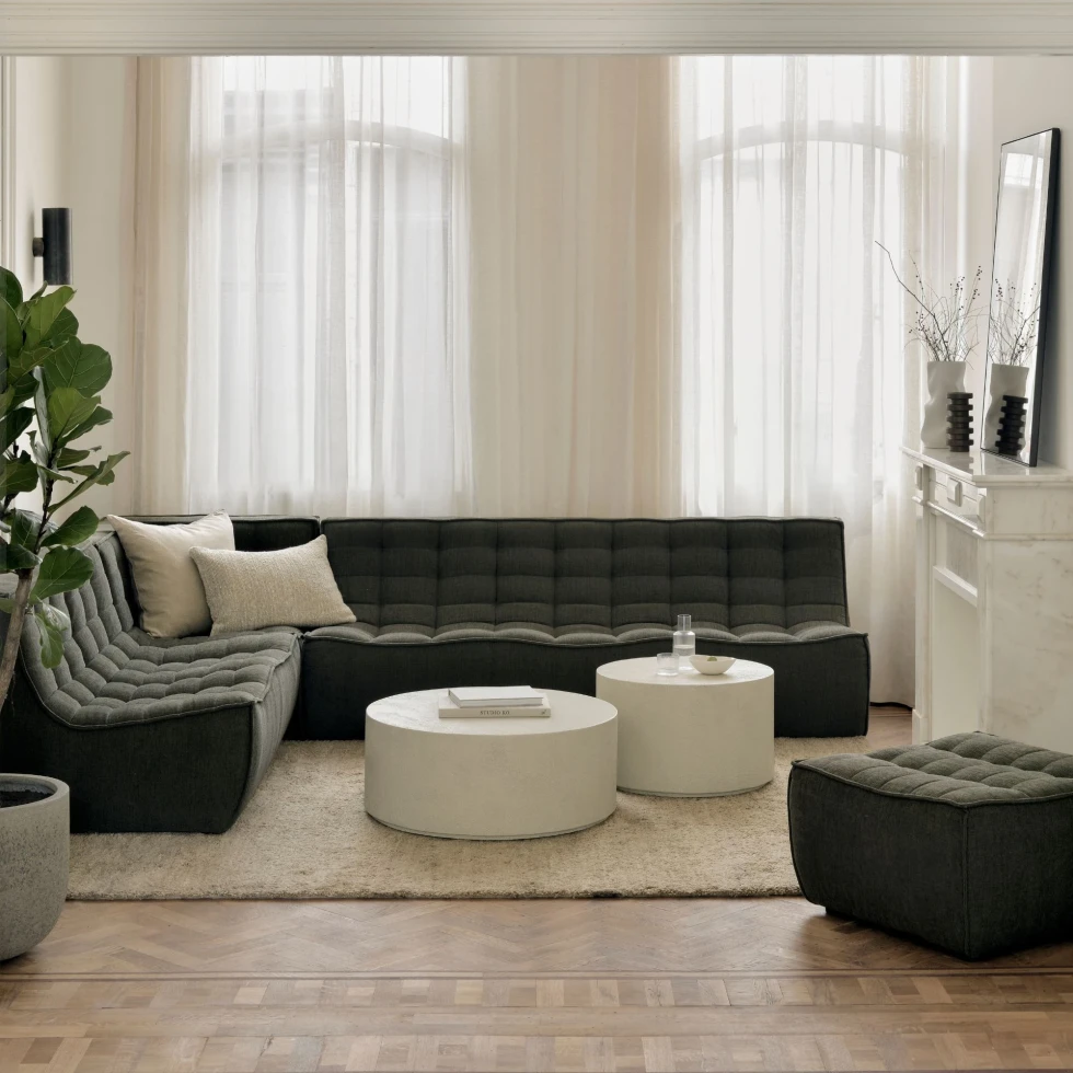 Moduł narożny sofa N701 Moss Eco Ethnicraft