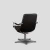 Fotel Bravo Low z pamięcią Jesolo Nero Conform