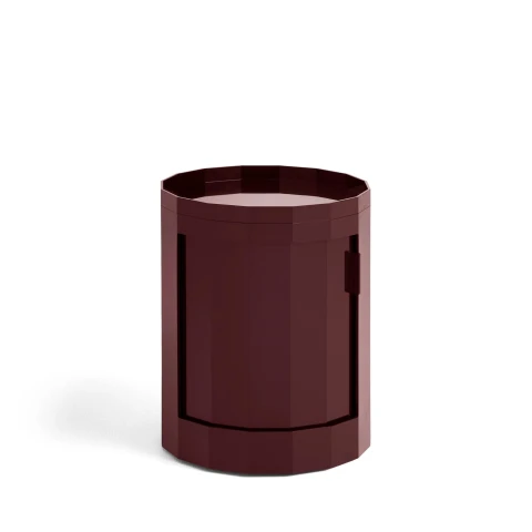 Szafka Facet Low Burgundy HAY