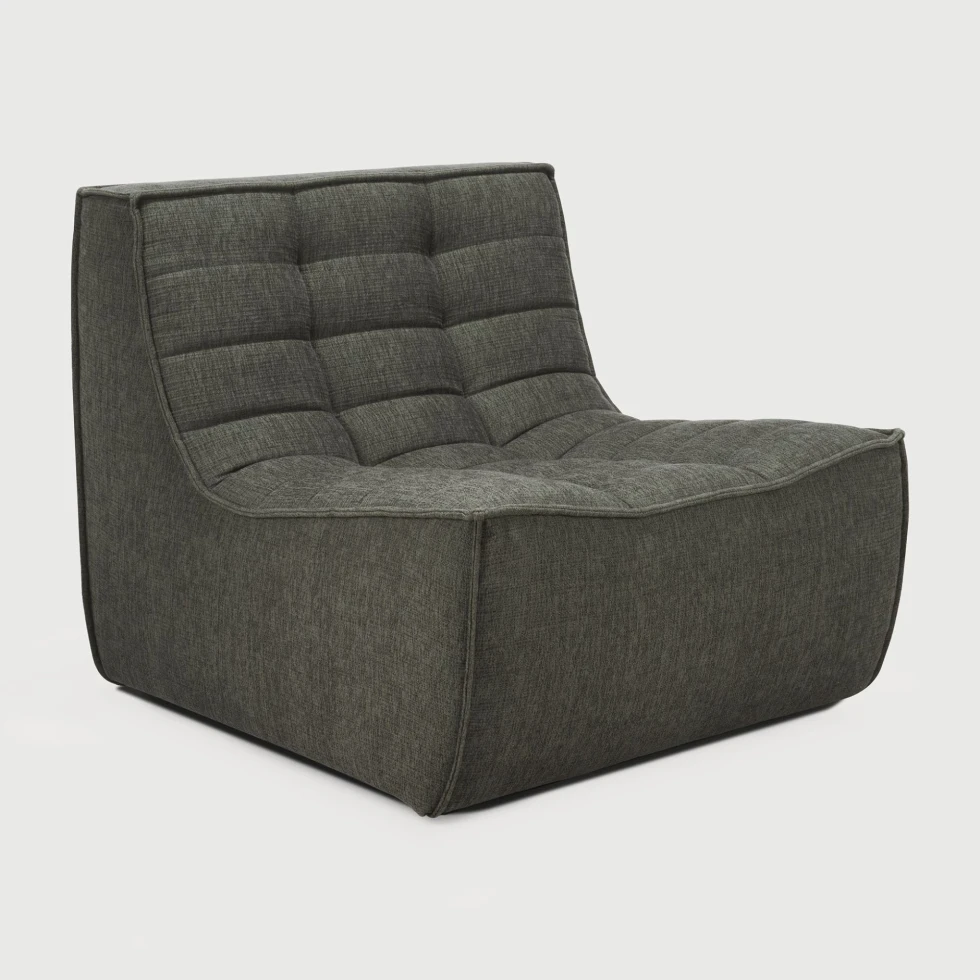 Fotel/Moduł jednoosobowy sofa N701 Moss Eco Ethnicraft
