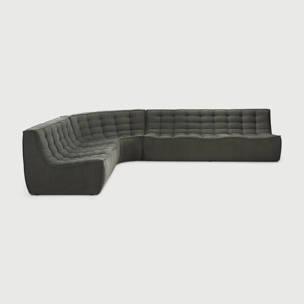 Fotel/Moduł jednoosobowy sofa N701 Moss Eco Ethnicraft