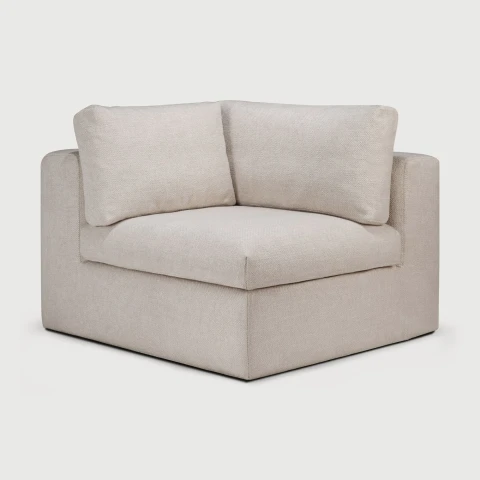 Moduł narożny sofa Mellow Ivory Ethnicraft