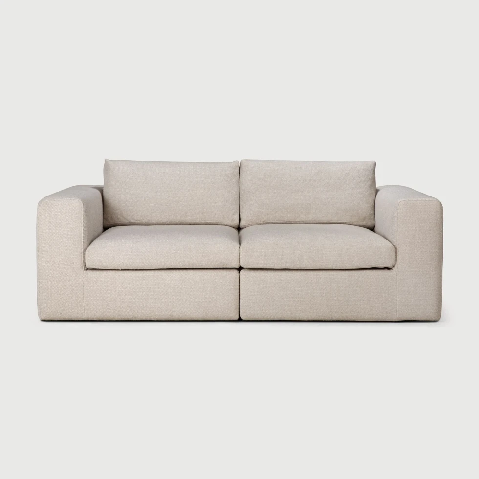 Moduł z podłokietnikiem sofa Mellow Ivory Ethnicraft