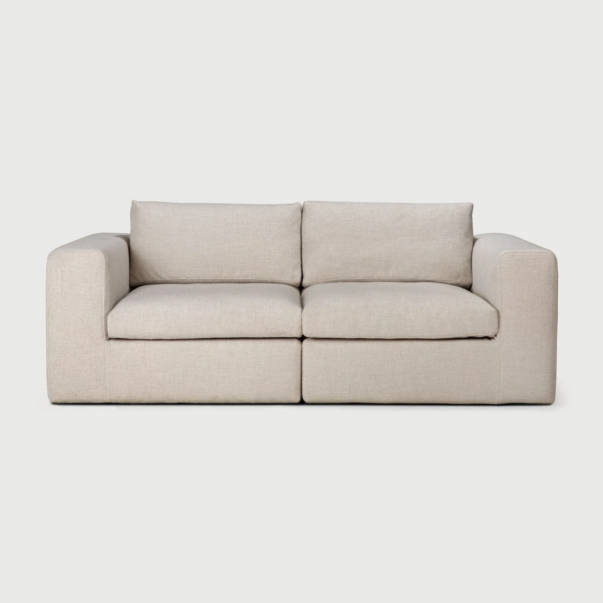 Moduł z podłokietnikiem sofa Mellow Ivory Ethnicraft