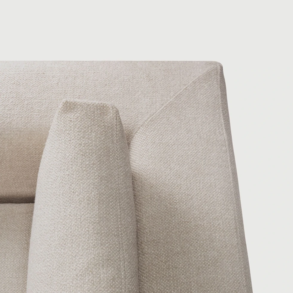 Moduł z podłokietnikiem sofa Mellow Ivory Ethnicraft