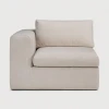 Moduł z podłokietnikiem sofa Mellow Ivory Ethnicraft