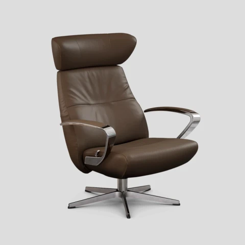 Fotel Style z pamięcią Bolzano Espresso Conform