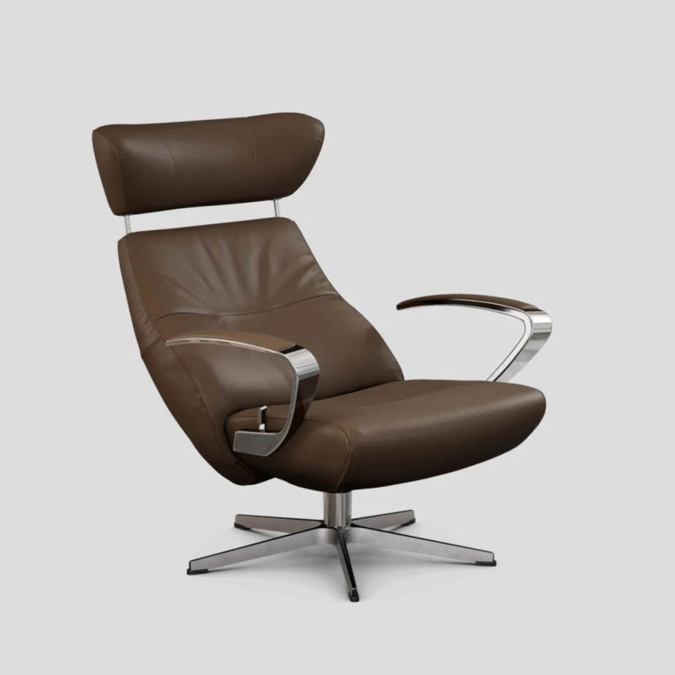 Fotel Style z pamięcią Bolzano Espresso Conform