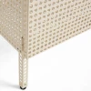 Kredens Perforated Cabinet Large Eggshell HAY