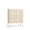 Kredens Perforated Cabinet Medium Eggshell HAY