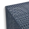 Kredens Perforated Cabinet Medium Steel Blue HAY
