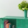 Kredens Perforated Cabinet Soft Jade HAY