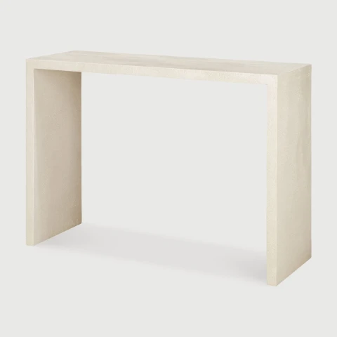 Konsola Elements Microcement Off White Ethnicraft