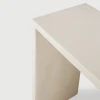 Konsola Elements Microcement Off White Ethnicraft
