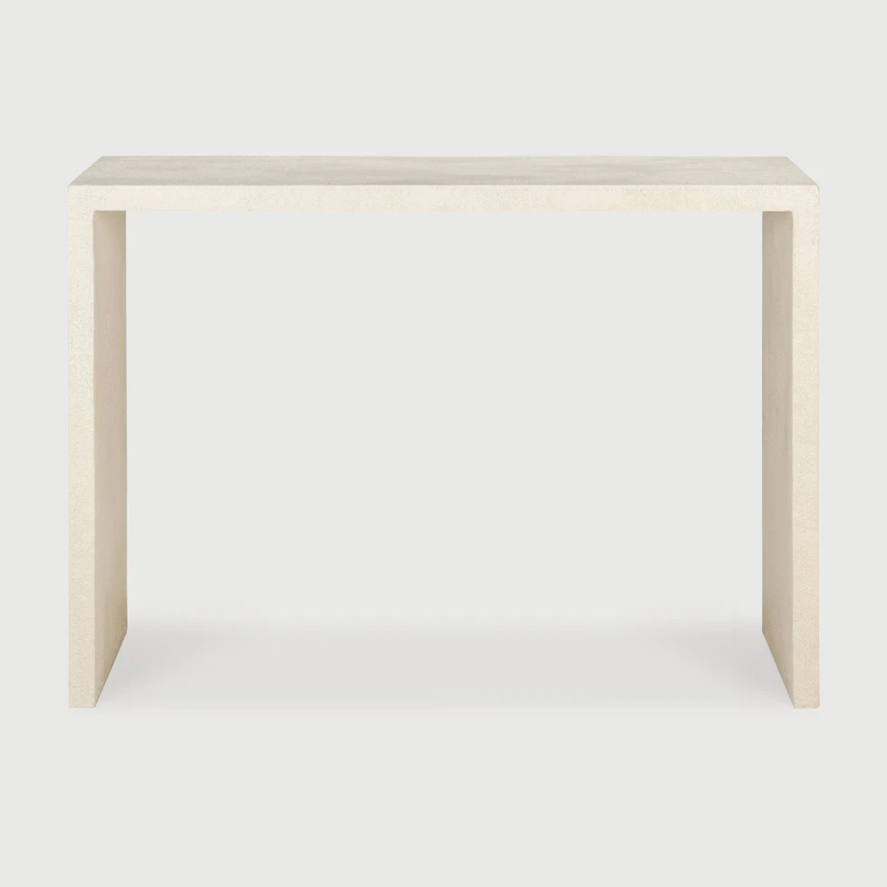 Konsola Elements Microcement Off White Ethnicraft