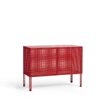 Kredens Perforated Cabinet Wine Red HAY