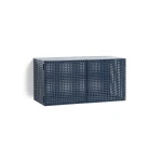 Szafka wisząca Perforated Cabinet Steel Blue HAY