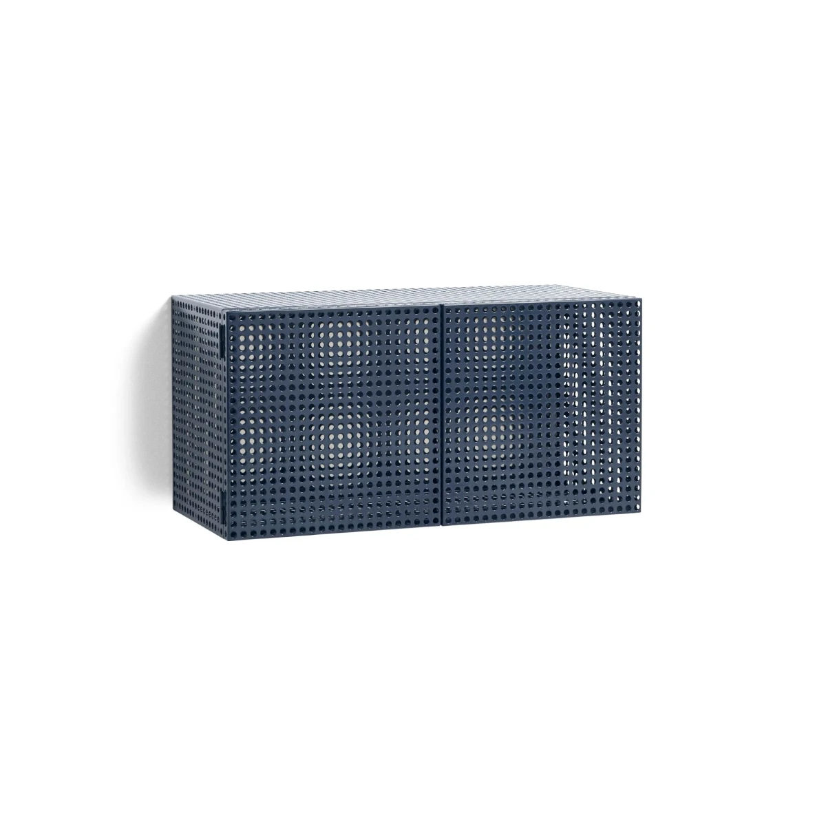 Szafka wisząca Perforated Cabinet Steel Blue HAY
