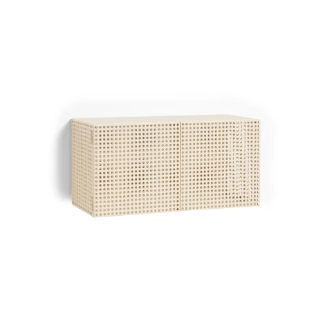 Szafka wisząca Perforated Cabinet Eggshell HAY