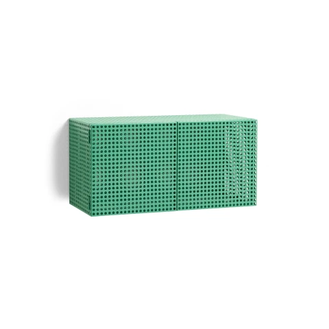 Szafka wisząca Perforated Cabinet Soft Jade HAY