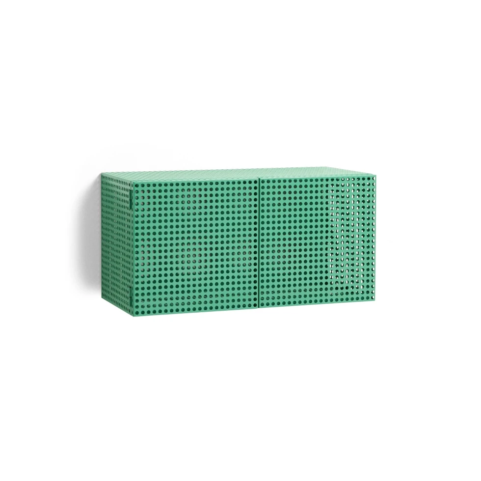 Szafka wisząca Perforated Cabinet Soft Jade HAY