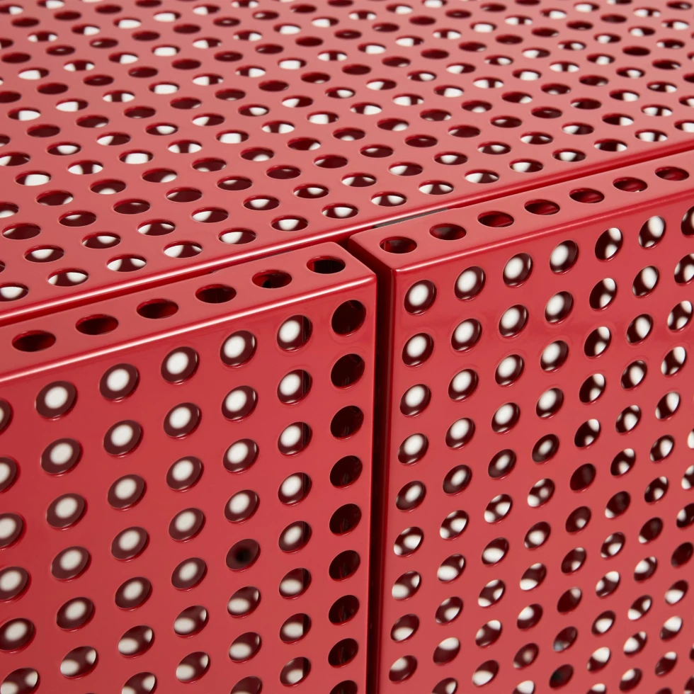 Szafka wisząca Perforated Cabinet Wine Red HAY