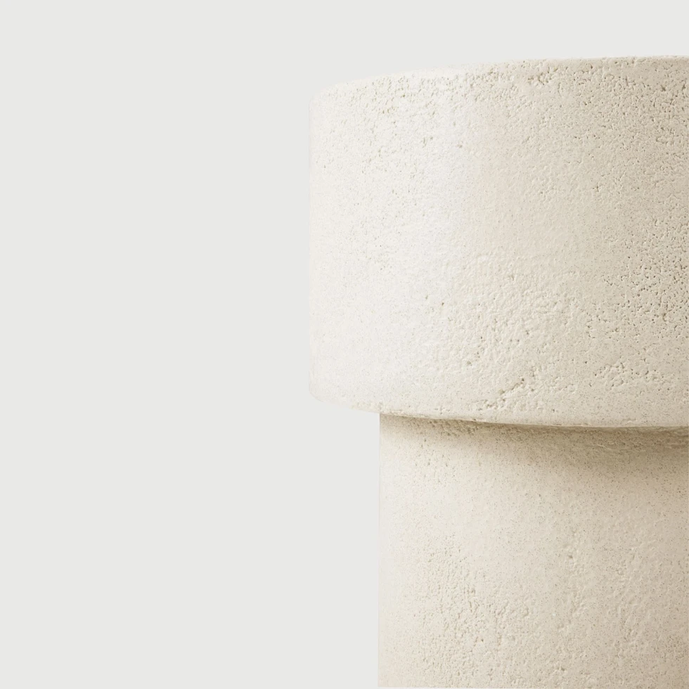 Stolik Elements Microcement Off White Ethnicraft