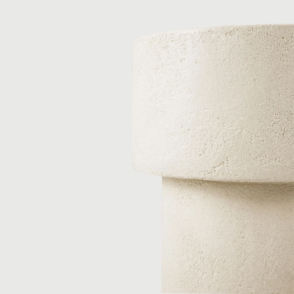Stolik Elements Microcement Off White Ethnicraft