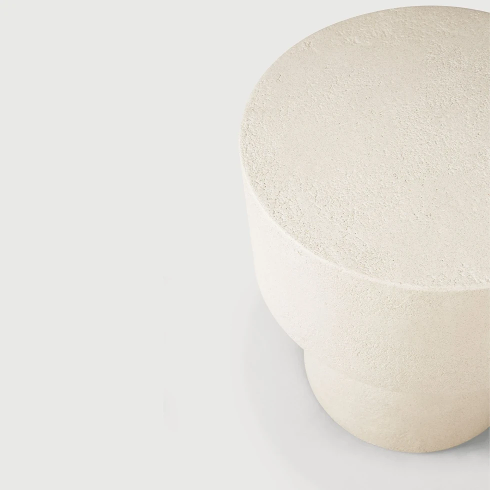 Stolik Elements Microcement Off White Ethnicraft