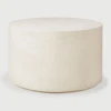 Stolik kawowy okrągły Elements Microcement Off White Ethnicraft