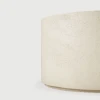 Stolik kawowy okrągły Elements Microcement Off White Ethnicraft