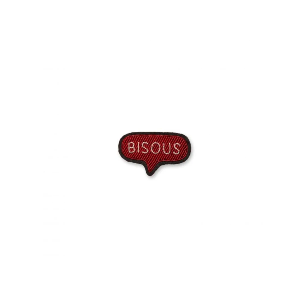 Broszka Czerwony buziak S Macon&Lesquoy