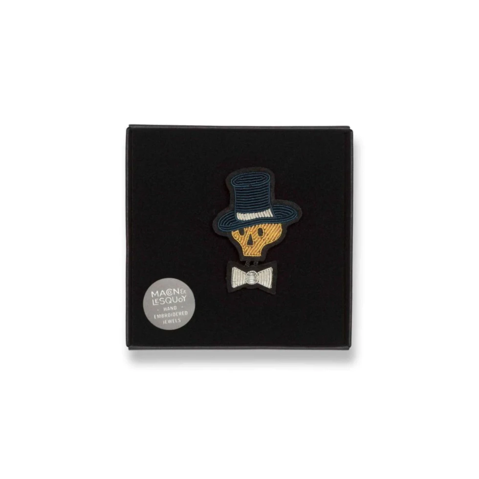 Broszka Dandysowy szkielet S Macon&Lesquoy