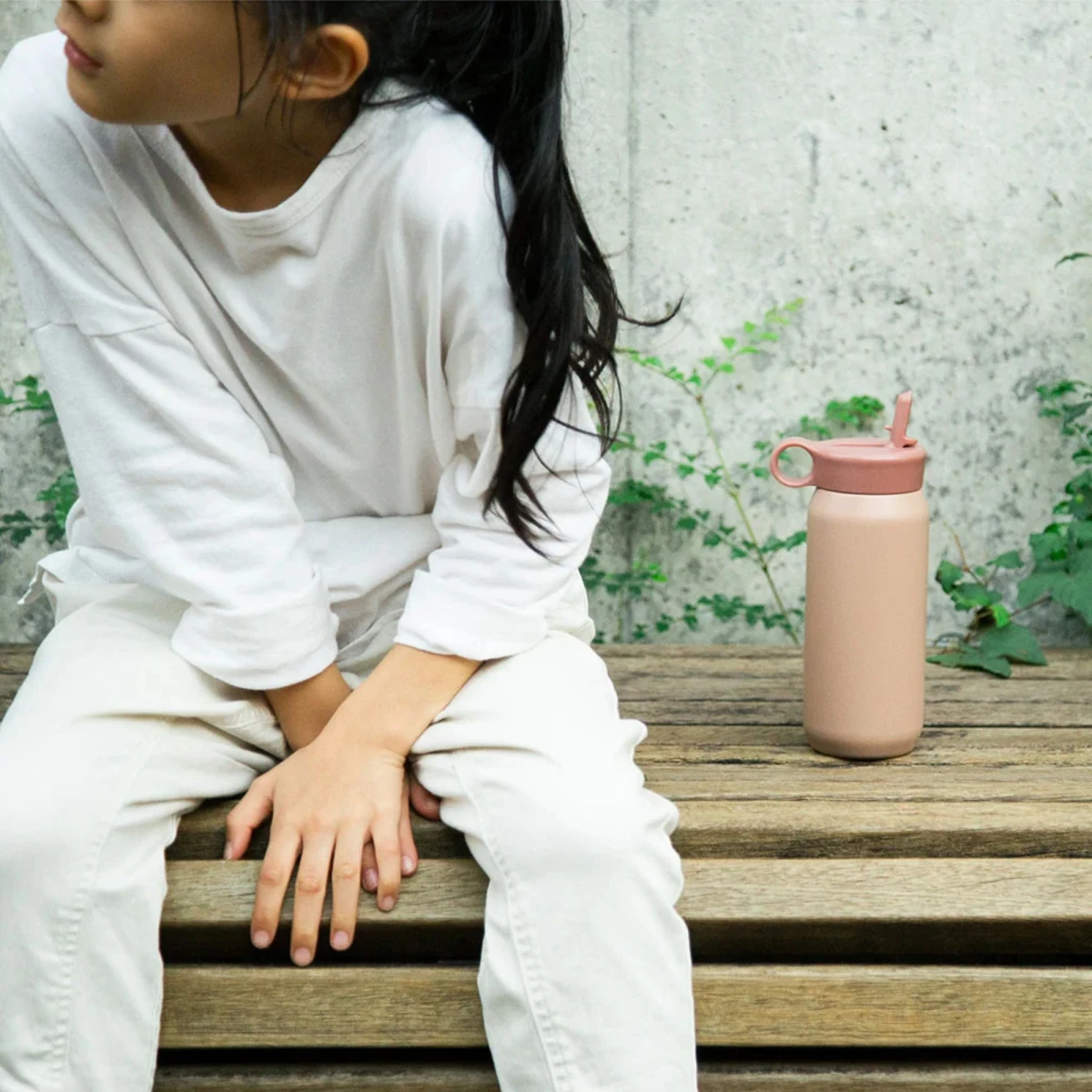 Butelka Play Tumbler Ash Pink 480ml Kinto