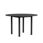 Stół Annex Round Ø120cm Dark Grey/Charcoal HAY