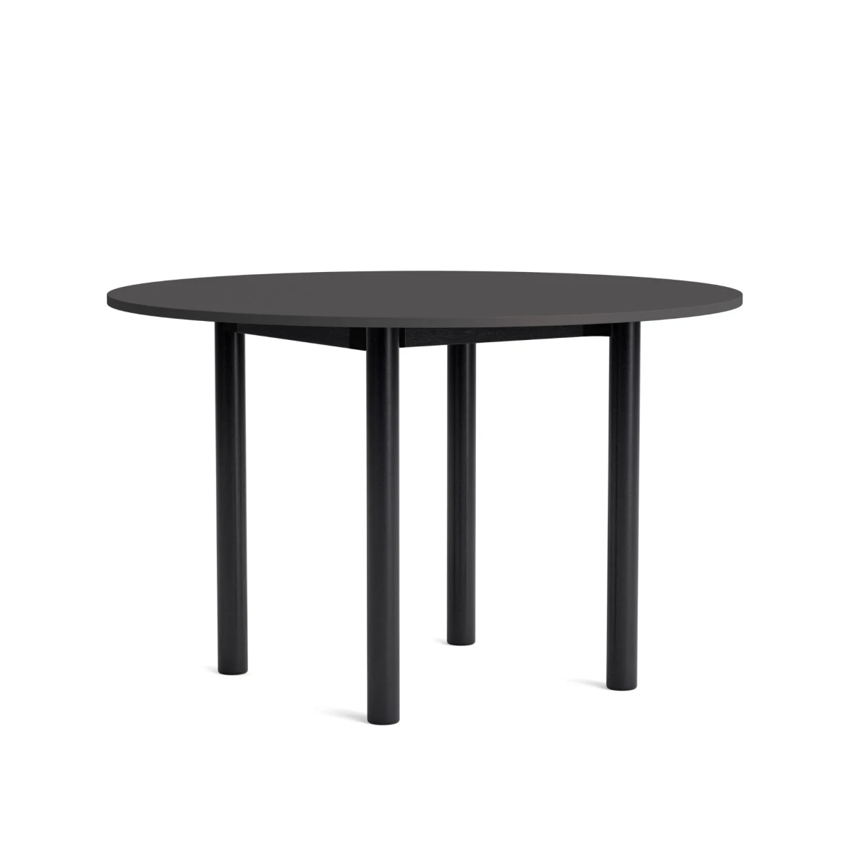 Stół Annex Round Ø120cm Dark Grey/Charcoal HAY