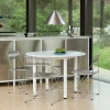 Stół Annex Round Ø110cm Cream White/Dąb HAY