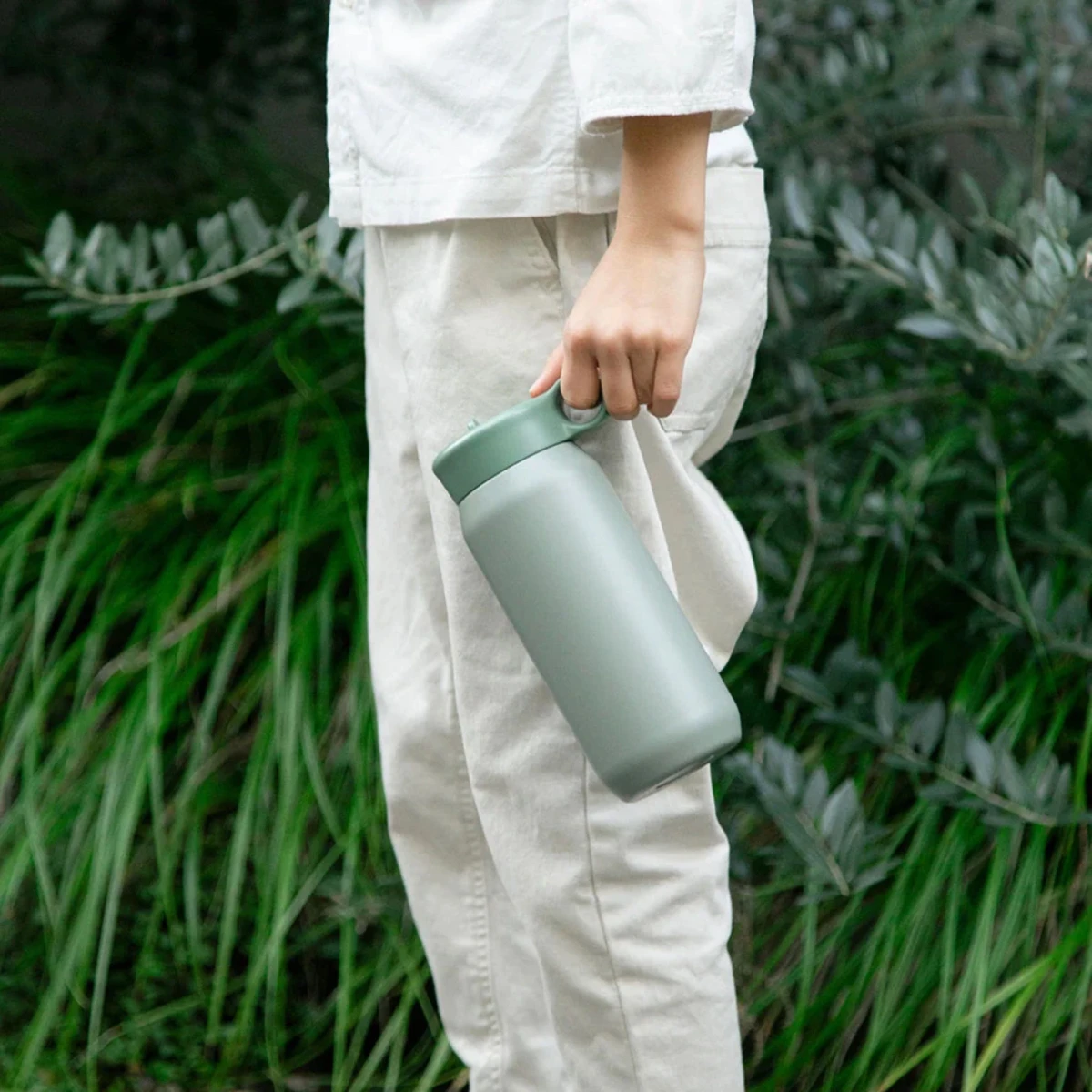 Butelka Play Tumbler Ash Green 480ml Kinto