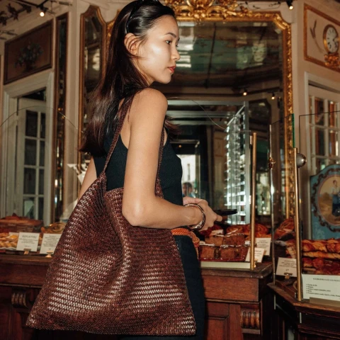 Torebka Ars Tote Dark Brown Dragon Diffusion