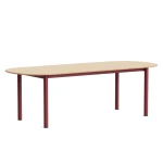 Stół Annex Oblong 240cm Barn Red/Dąb HAY