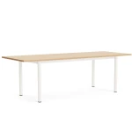 Stół Annex Overhang 240cm Cream White/Dąb HAY