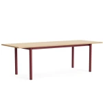 Stół Annex Overhang 240cm Barn Red/Dąb HAY